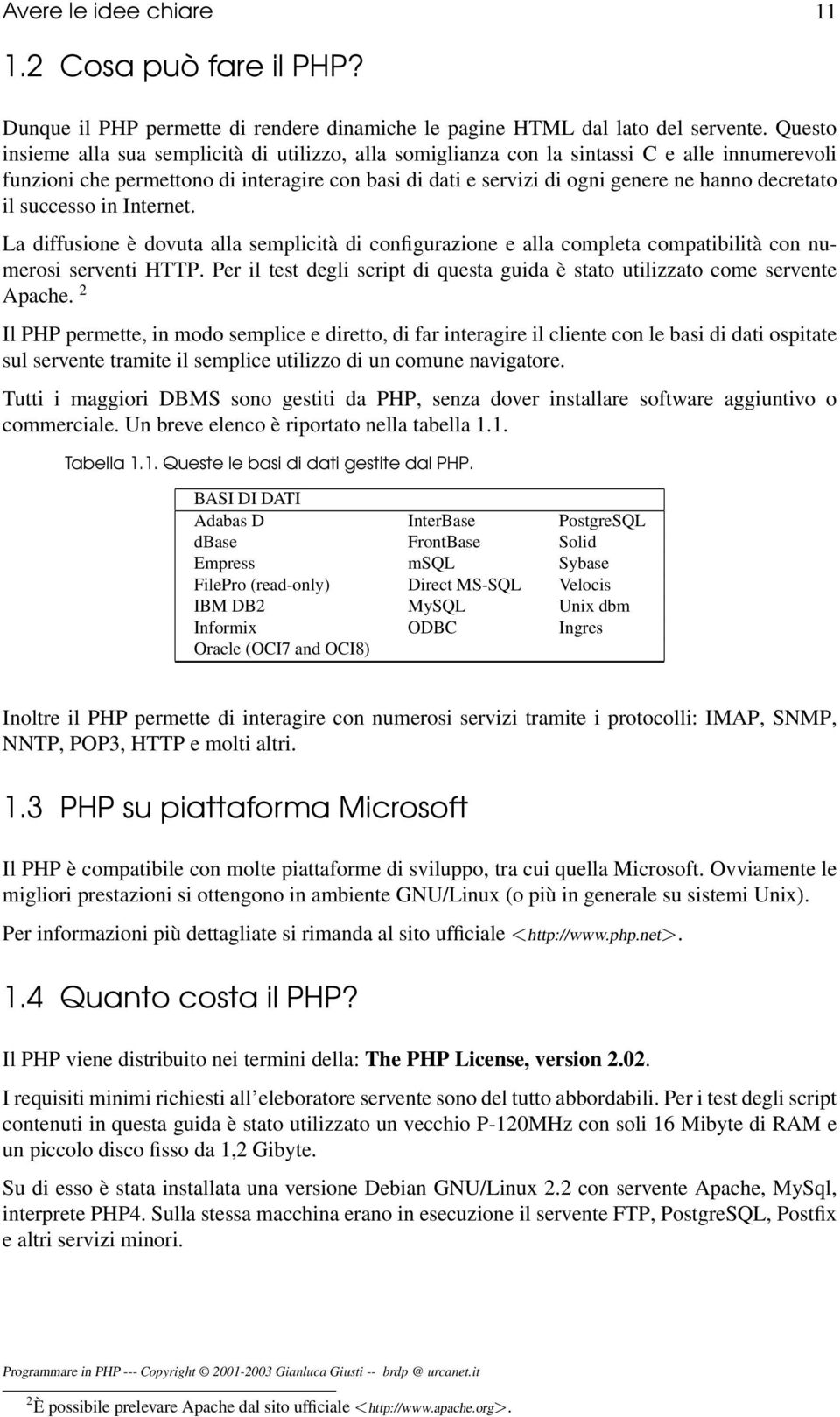 decretato il successo in Internet. La diffusione è dovuta alla semplicità di configurazione e alla completa compatibilità con numerosi serventi HTTP.