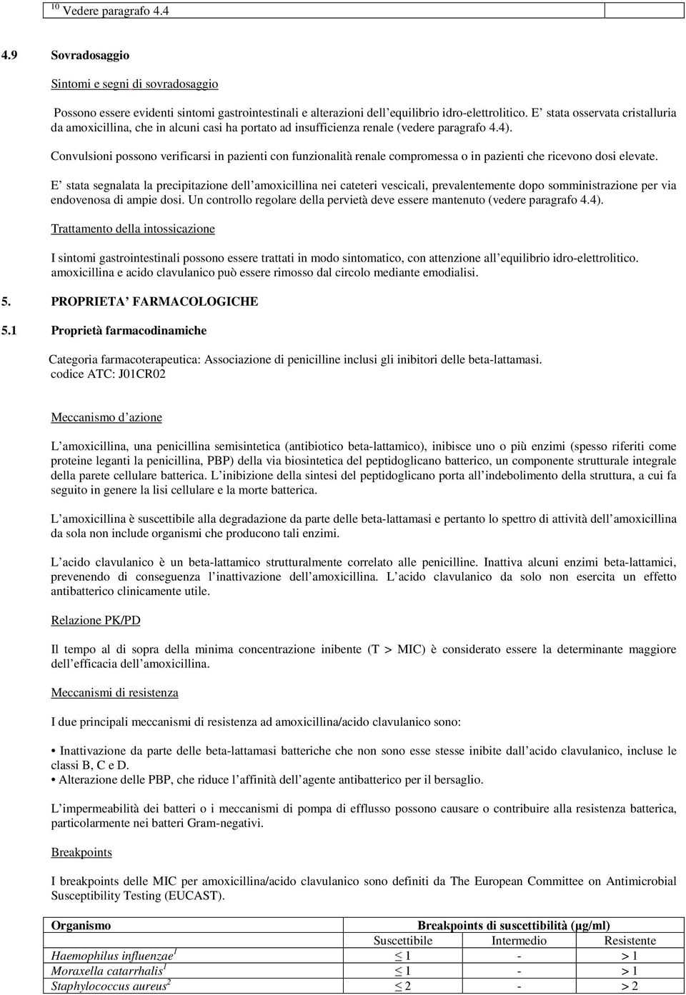 Convulsioni possono verificarsi in pazienti con funzionalità renale compromessa o in pazienti che ricevono dosi elevate.