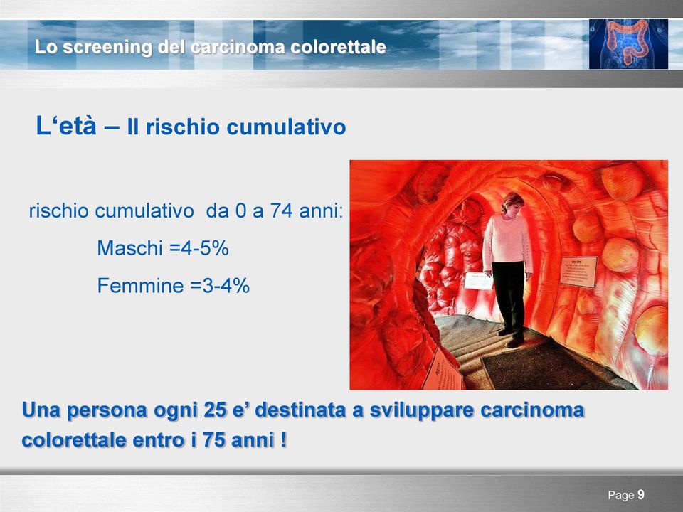 Femmine =3-4% Una persona ogni 25 e