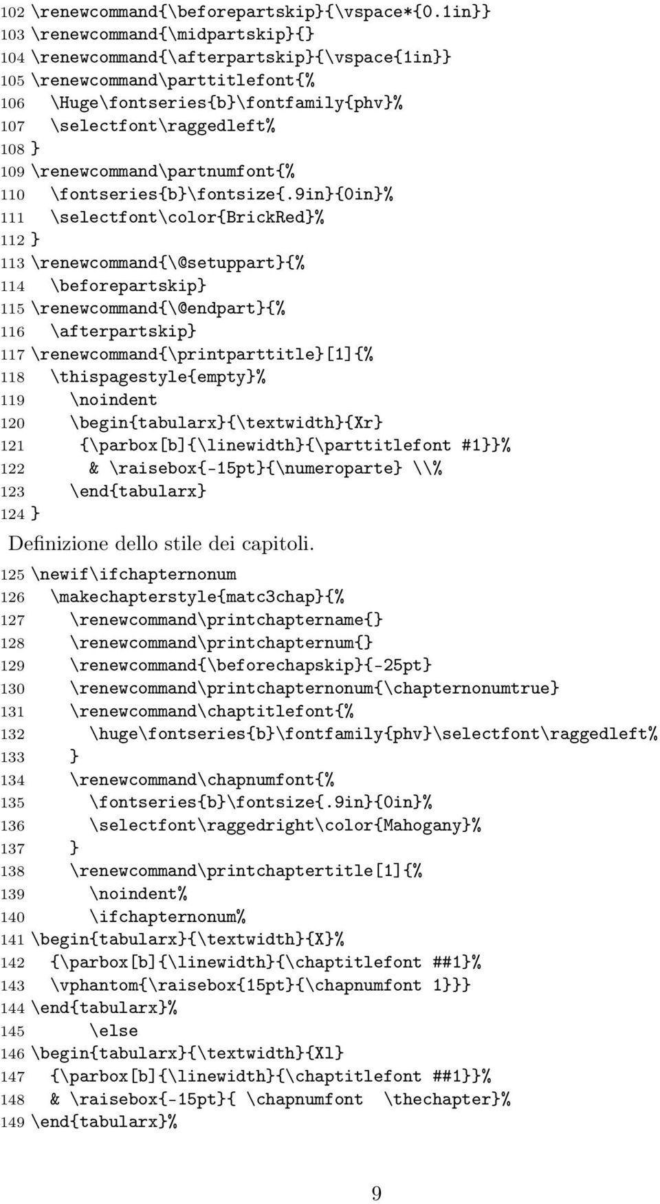 109 \renewcommand\partnumfont{% 110 \fontseries{b}\fontsize{.