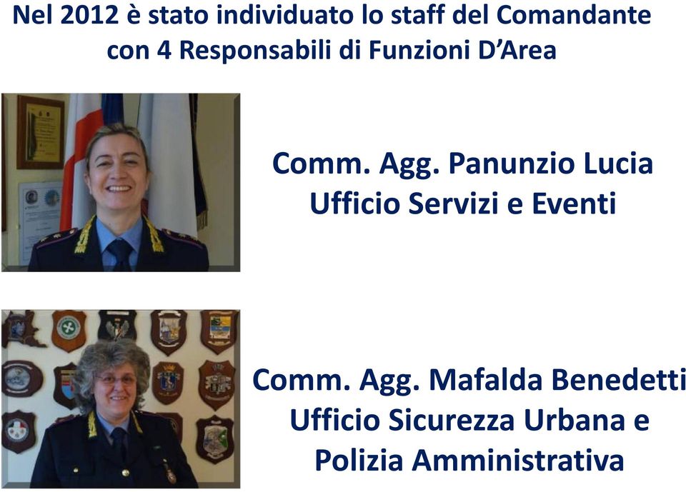 Panunzio Lucia Ufficio Servizi e Eventi Comm. Agg.