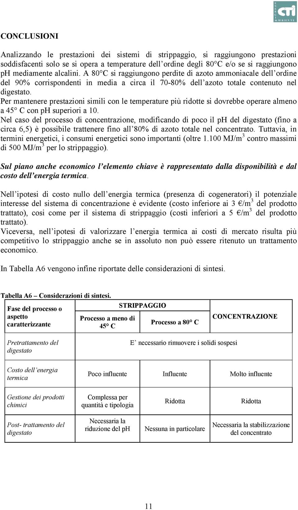 Per mantenere prestazioni simili con le temperature più ridotte si dovrebbe operare almeno a 45 C con ph superiori a 10.