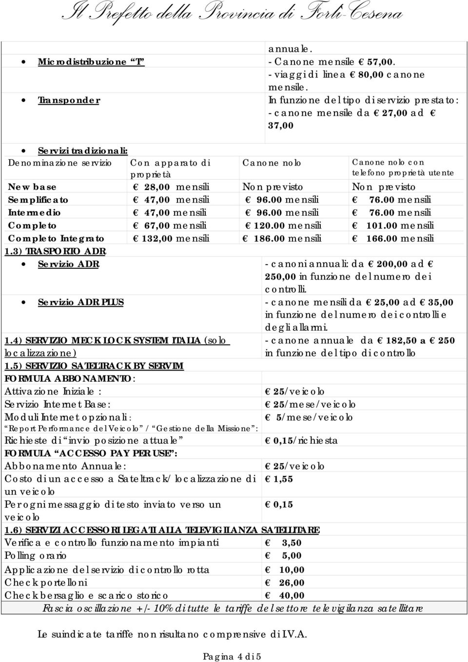 con telefono proprietà utente New base 28,00 mensili Non previsto Non previsto Semplificato 47,00 mensili 96.00 mensili 76.00 mensili Intermedio 47,00 mensili 96.00 mensili 76.00 mensili Completo 67,00 mensili 120.