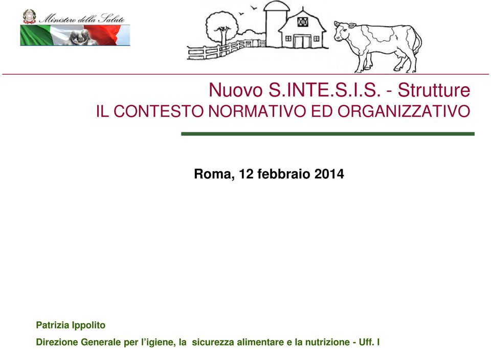 I.S. - Strutture IL CONTESTO NORMATIVO ED