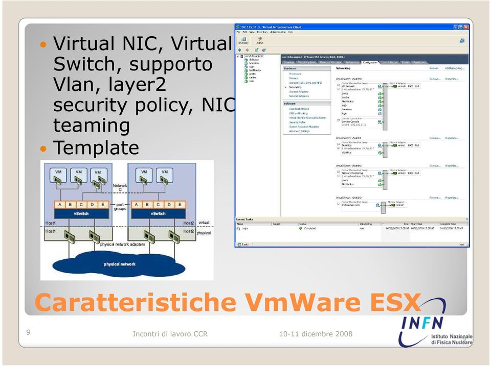 security policy, NIC teaming