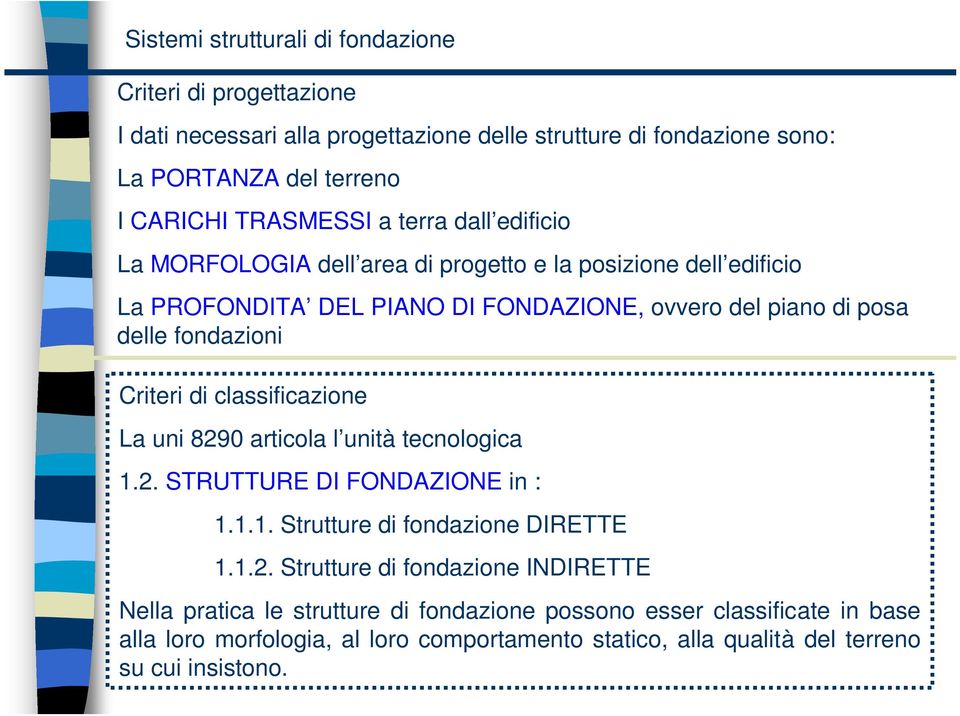 classificazione La uni 829