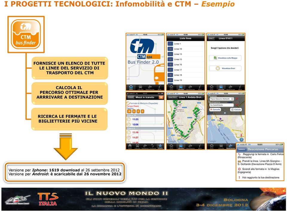 DESTINAZIONE RICERCA LE FERMATE E LE BIGLIETTERIE PIÙ VICINE Versione per Iphone: