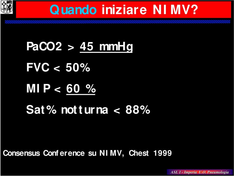 < 60 % Sat% notturna < 88%