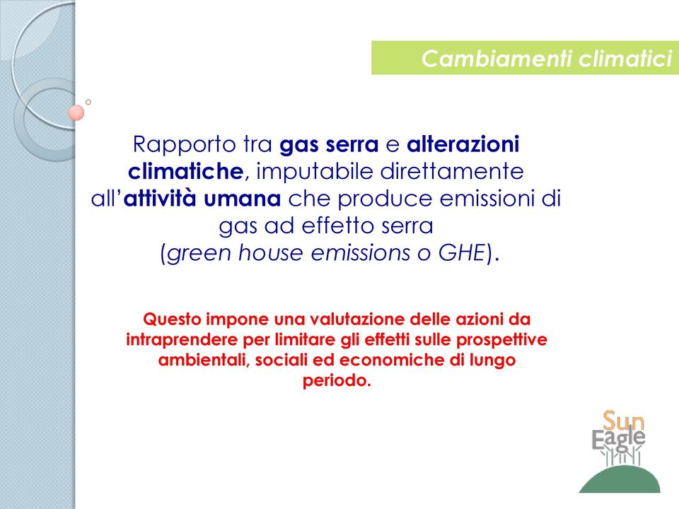 house emissions o GHE).
