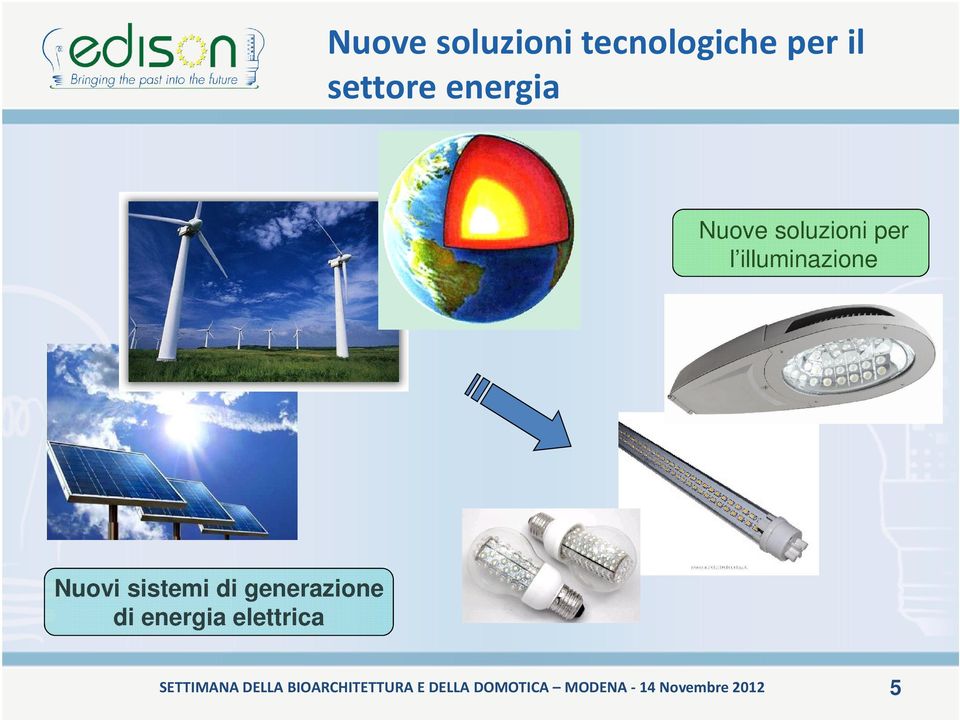 per l illuminazione Nuovi sistemi