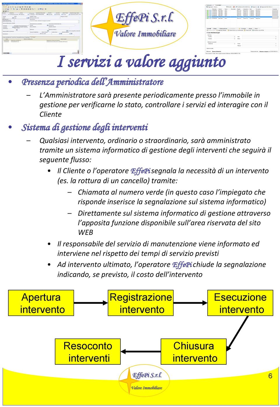 la rottura d u cacllo) tramt: Chamata al umro vrd ( qusto caso l mpgato ch rspod srsc la sgalazo sul sstma formatco) Drttamt sul sstma formatco d gsto attravrso l apposta fuzo dspobl sull ara