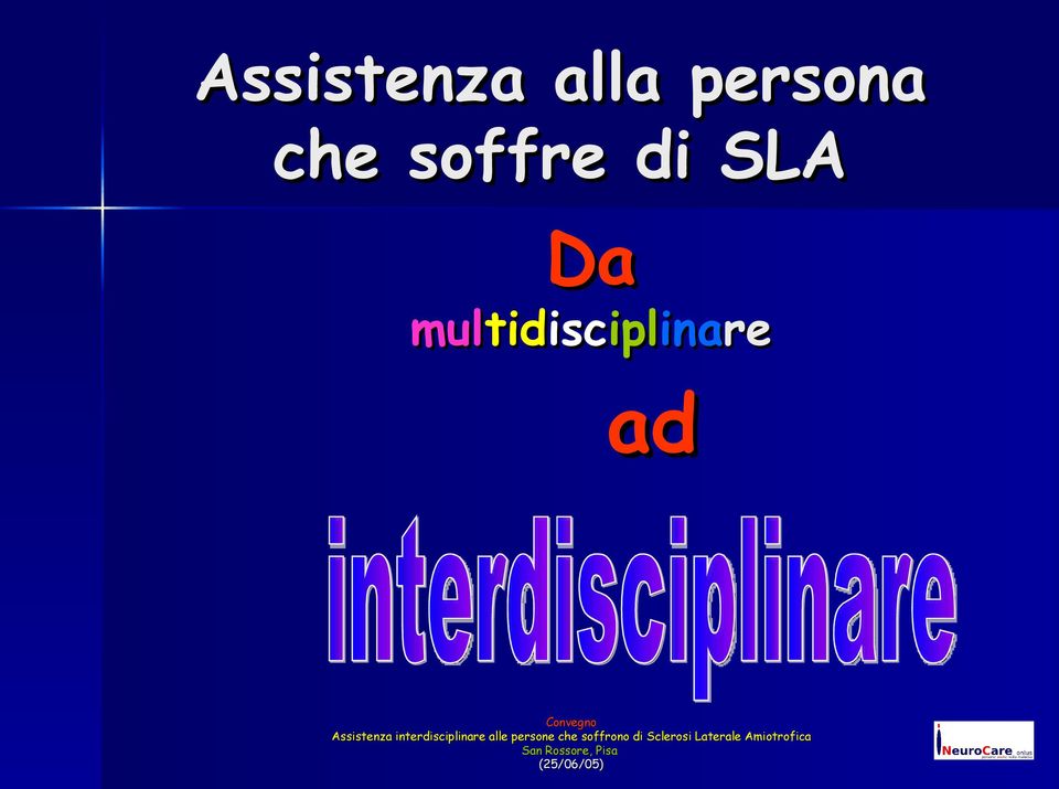 soffre di SLA Da