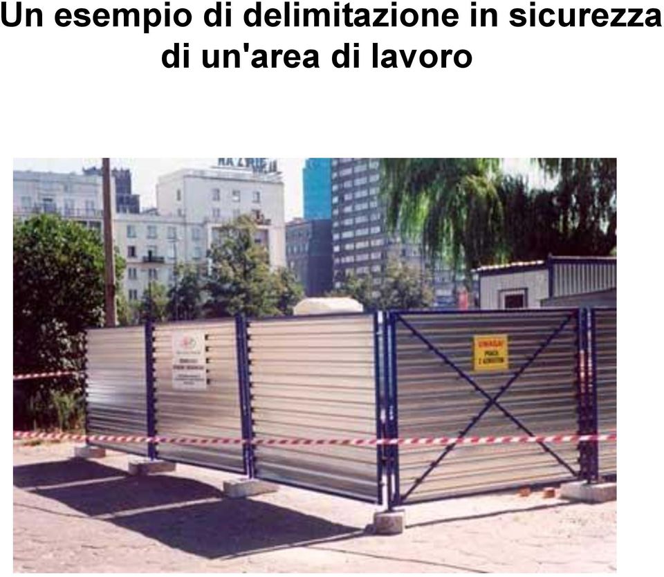 in sicurezza di