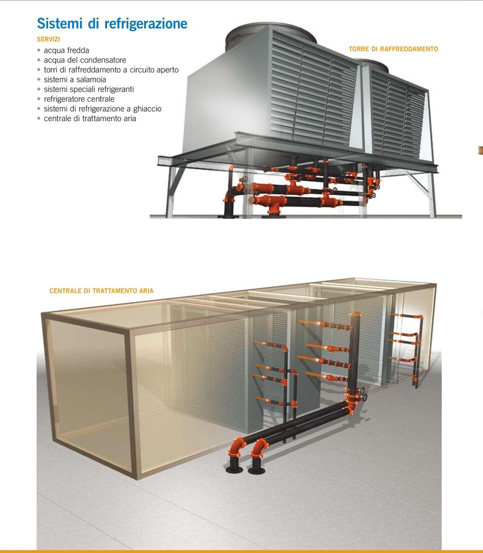 refrigeranti refrigeratore centrale sistemi di refrigerazione a ghiaccio