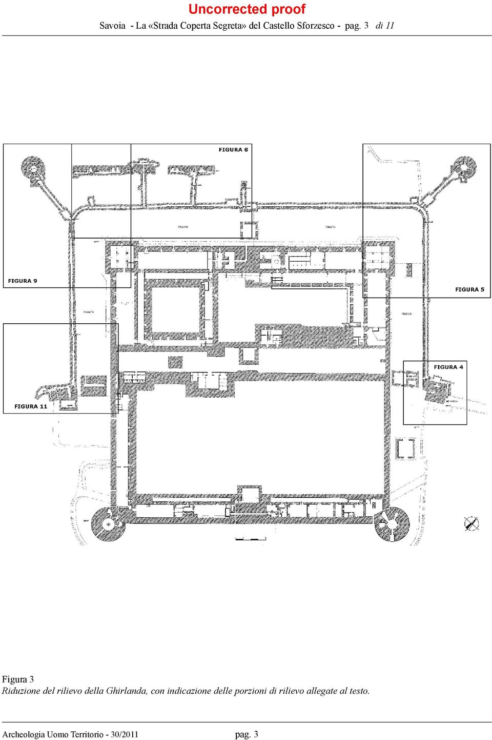 3 di 11 Figura 3 Riduzione del rilievo della Ghirlanda,