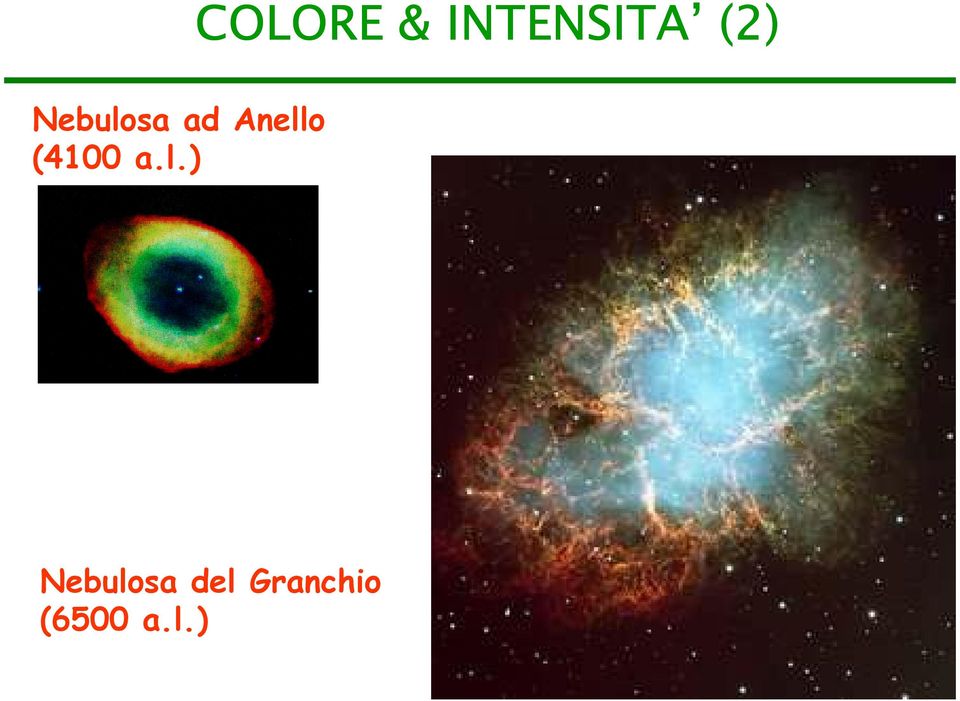 ) COLORE & INTENSITA