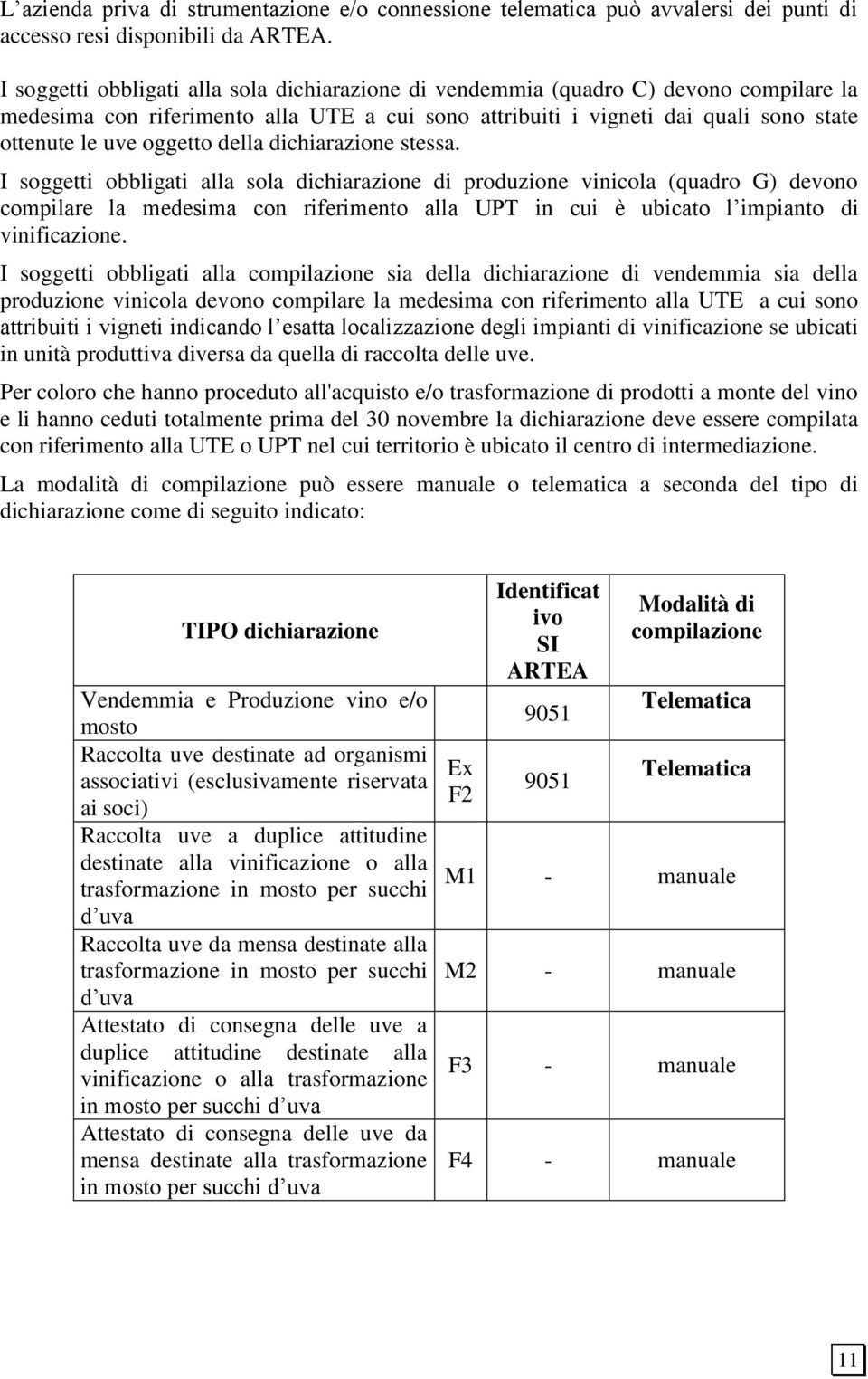 della dichiarazione stessa.