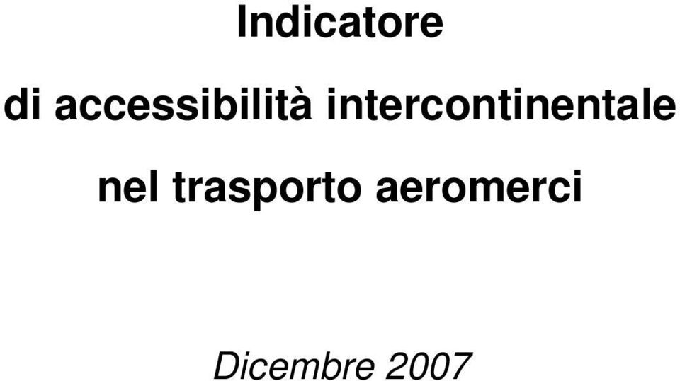 intercontinentale