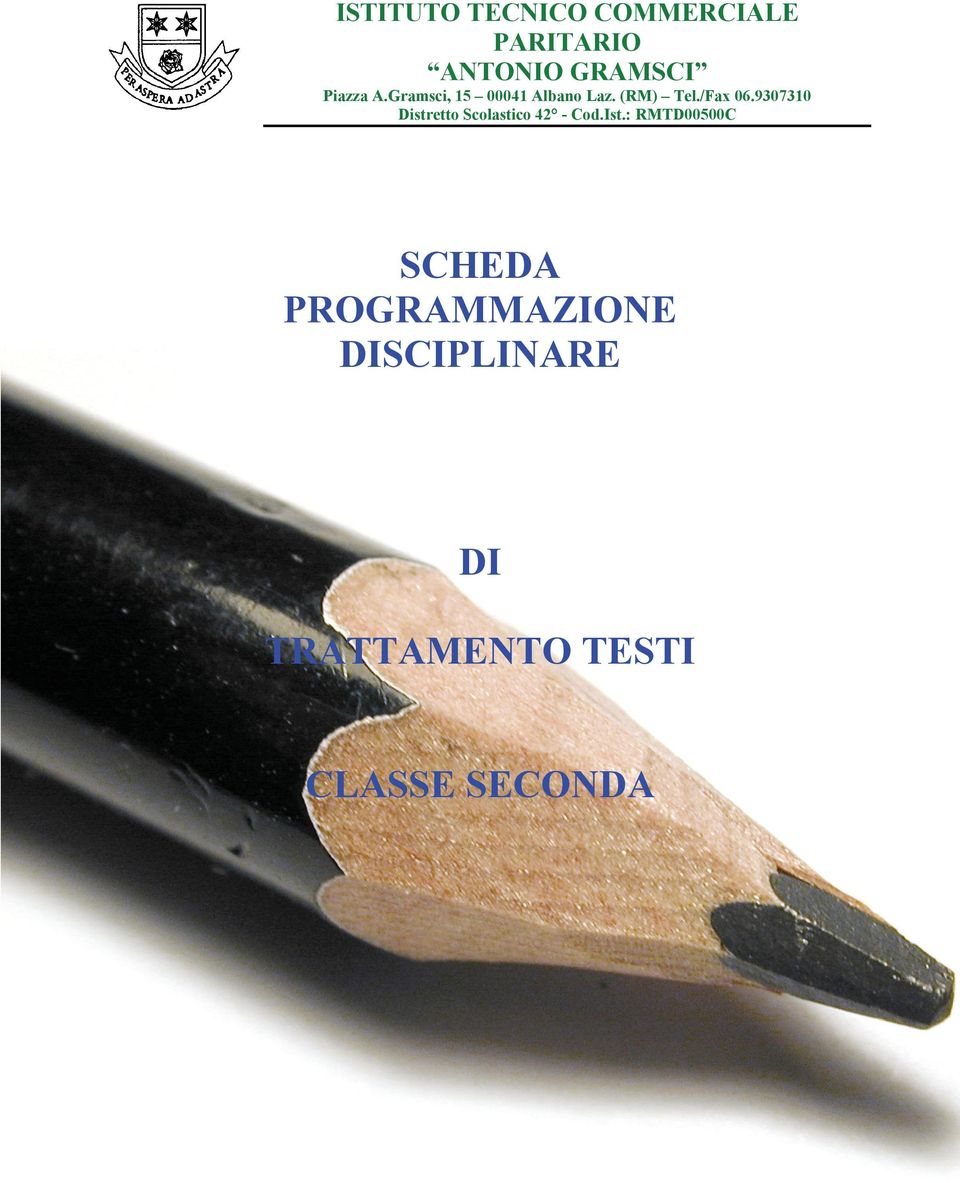 9307310 Distretto Scolastico 42 - Cod.Ist.