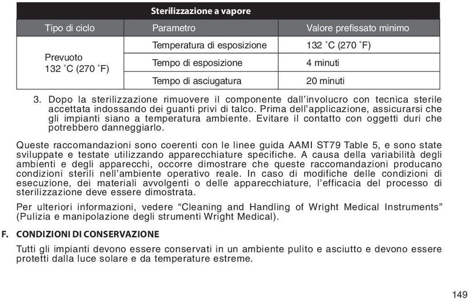 Prima dell applicazione, assicurarsi che gli impianti siano a temperatura ambiente. Evitare il contatto con oggetti duri che potrebbero danneggiarlo.