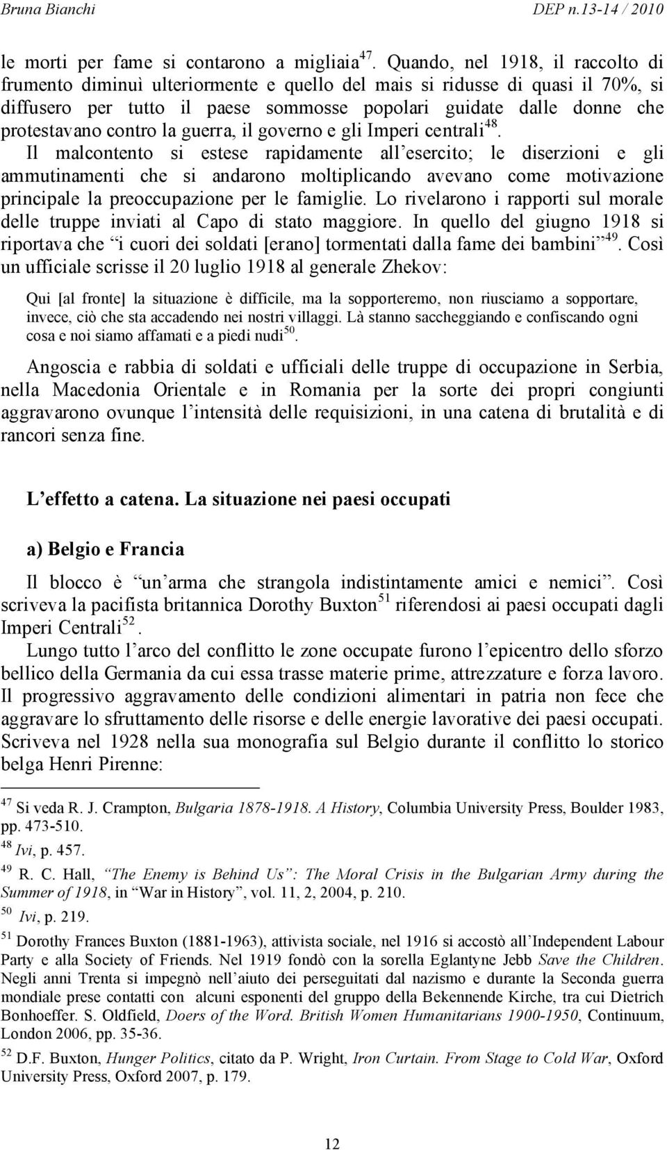 contro la guerra, il governo e gli Imperi centrali 48.