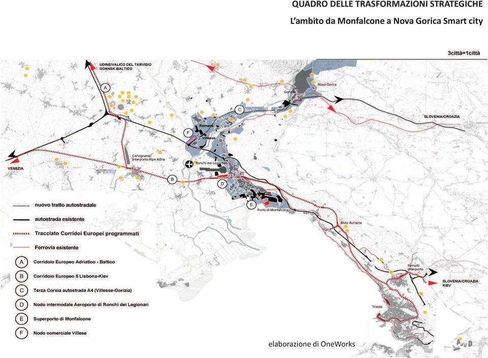 Monfalcone a Nova Gorica