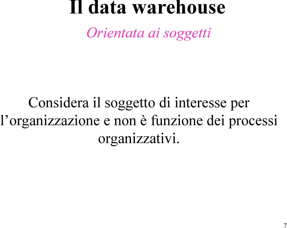 interesse per l organizzazione e