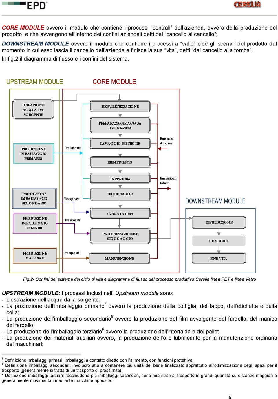 2 il diagramma di flusso e i confini del sistema.