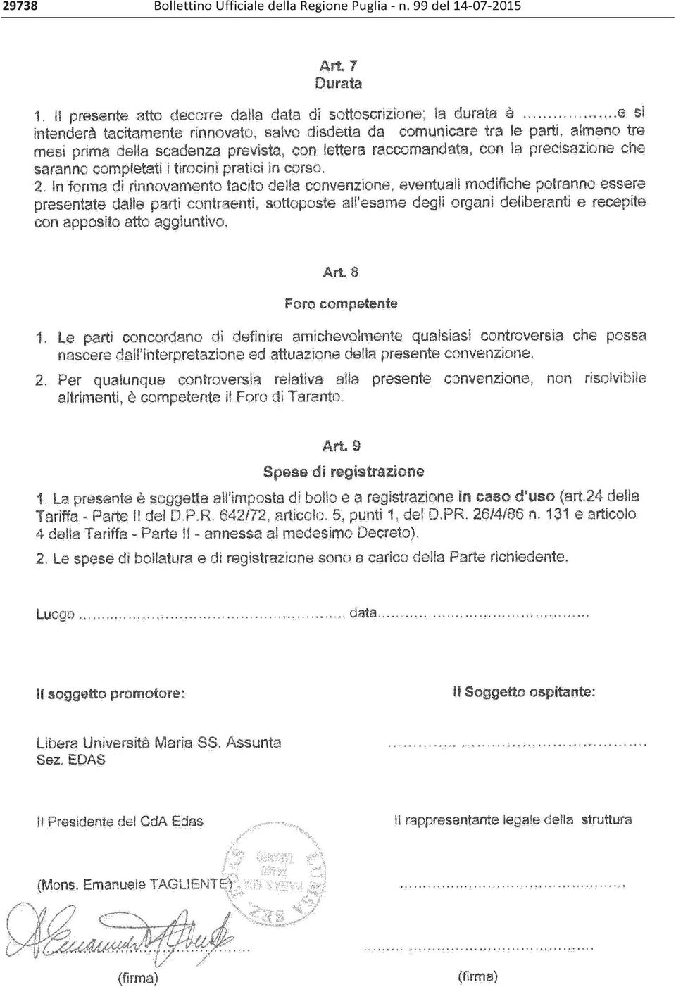 Regione Puglia n.