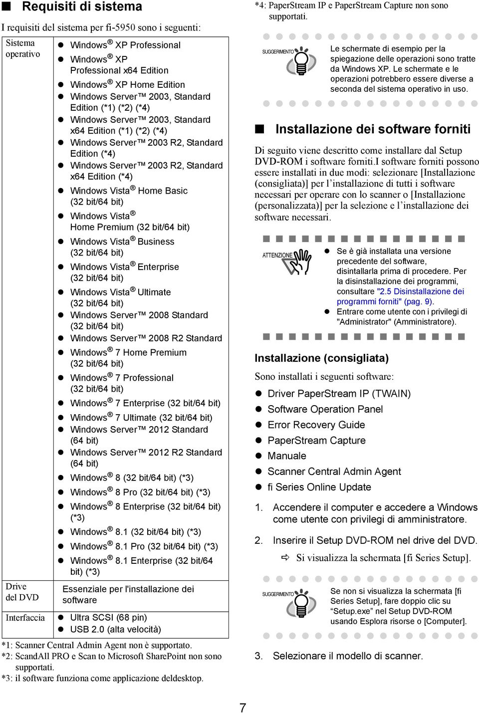 Business Vista Enterprise Vista Ultimate Server 2008 Standard Server 2008 R2 Standard 7 Home Premium 7 Professional 7 Enterprise 7 Ultimate Server 2012 Standard (64 bit) Server 2012 R2 Standard (64