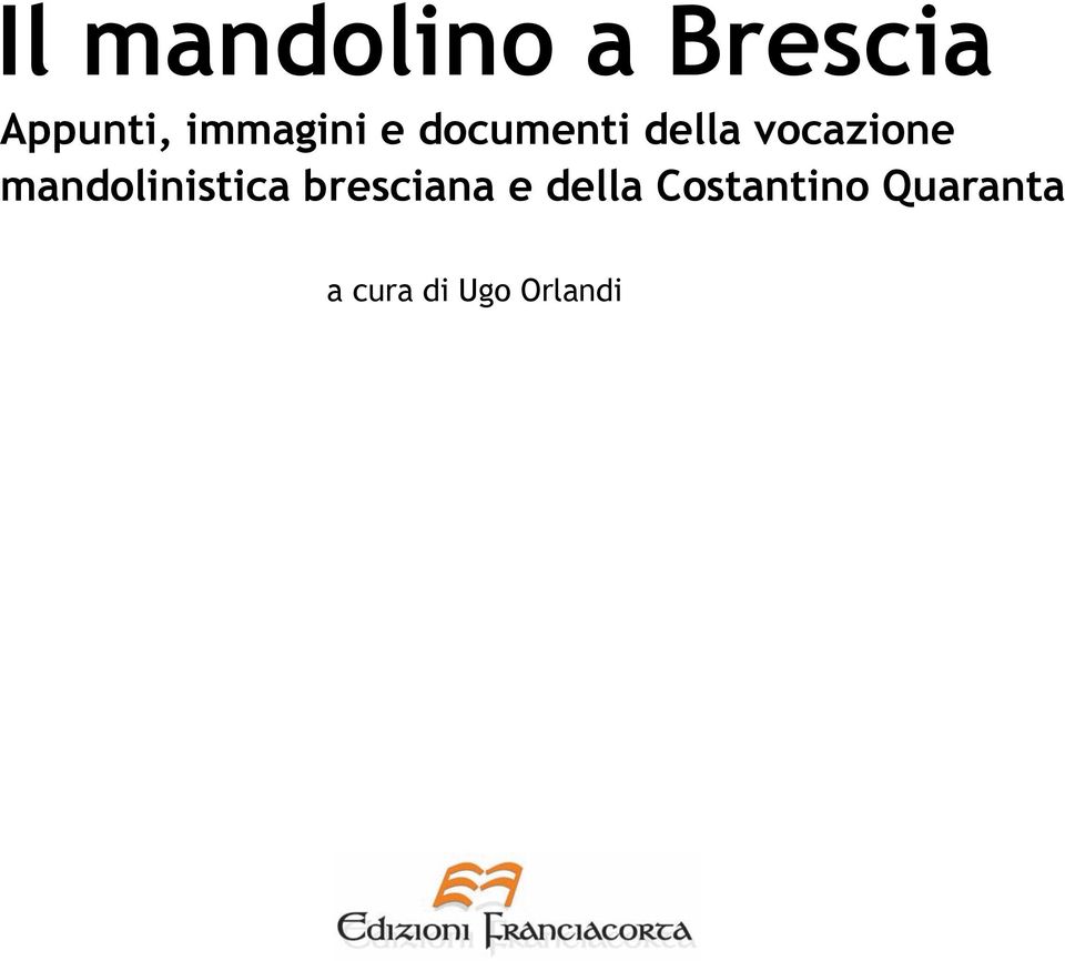 vocazione mandolinistica bresciana