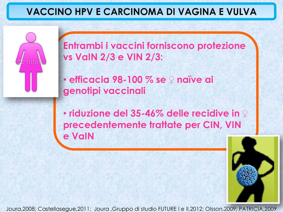 vaccini forniscono protezione vs VaIN 2/3 e VIN 2/3: efficacia 98-100 % se naïve ai