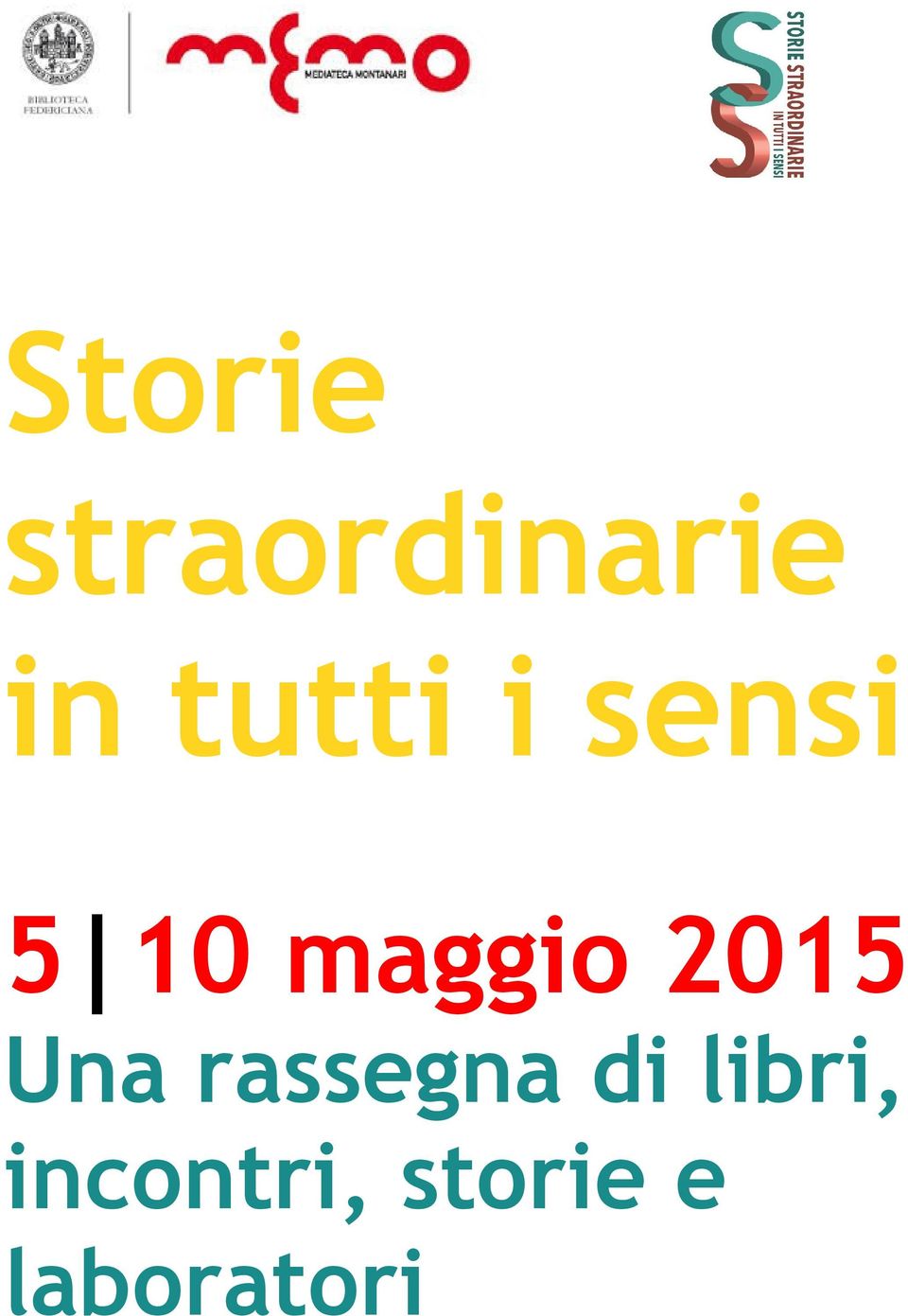 2015 Una rassegna di libri,