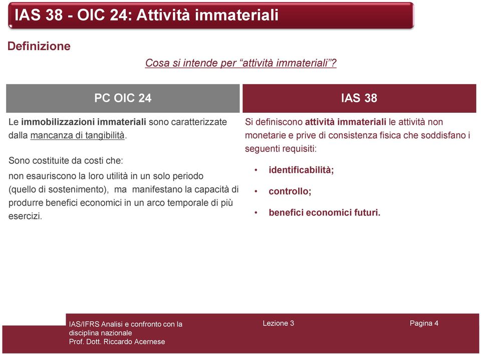 Sono costituite da costi che: non esauriscono la loro utilità in un solo periodo (quello di sostenimento), ma manifestano la capacità di