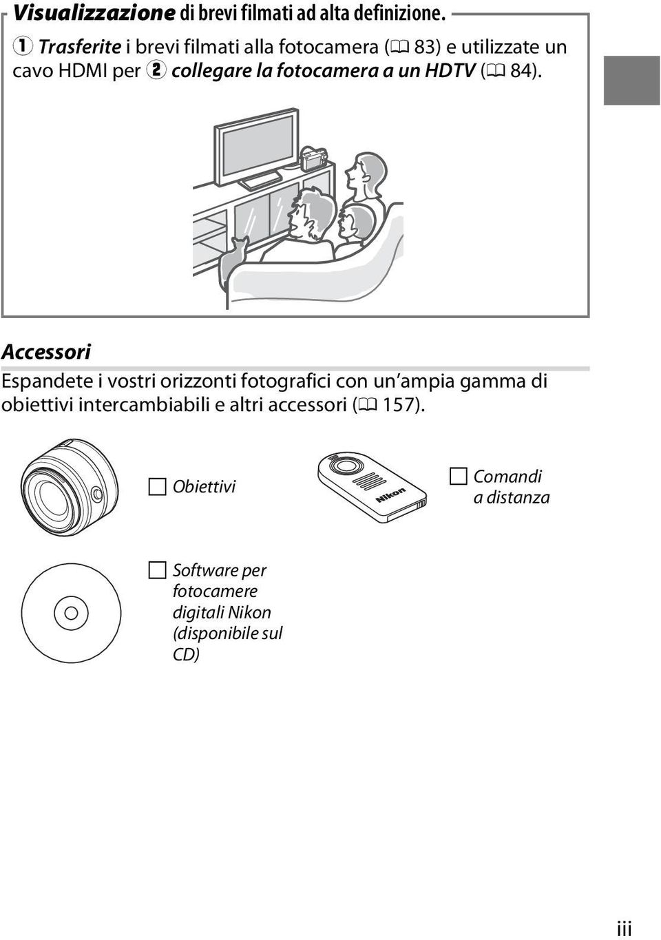 fotocamera a un HDTV (0 84).