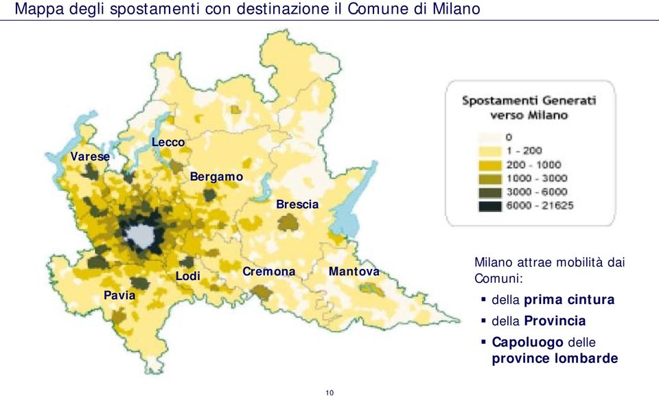 Mantova Milano attrae mobilità dai Comuni: della prima