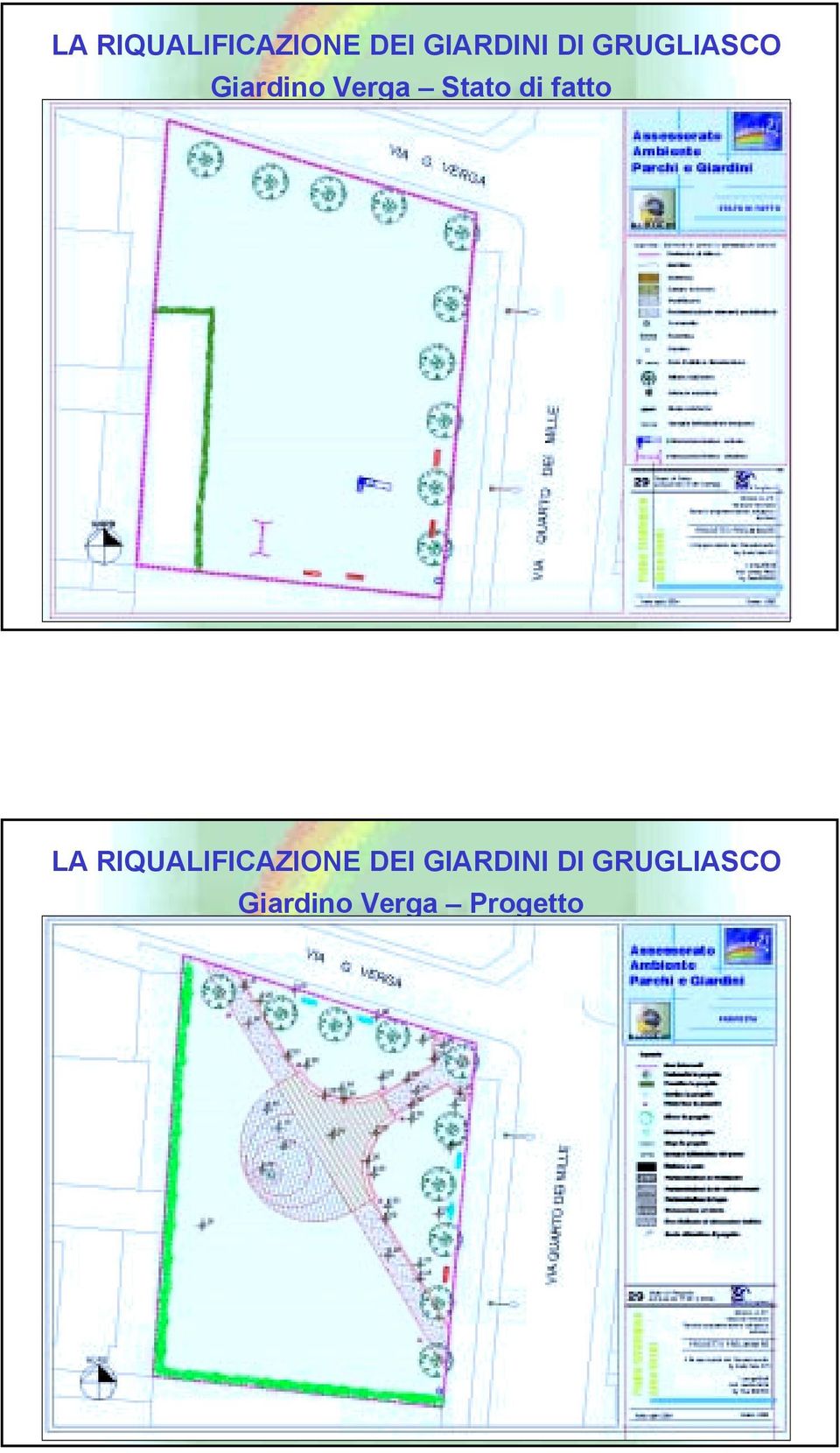 fatto  GRUGLIASCO Giardino Verga