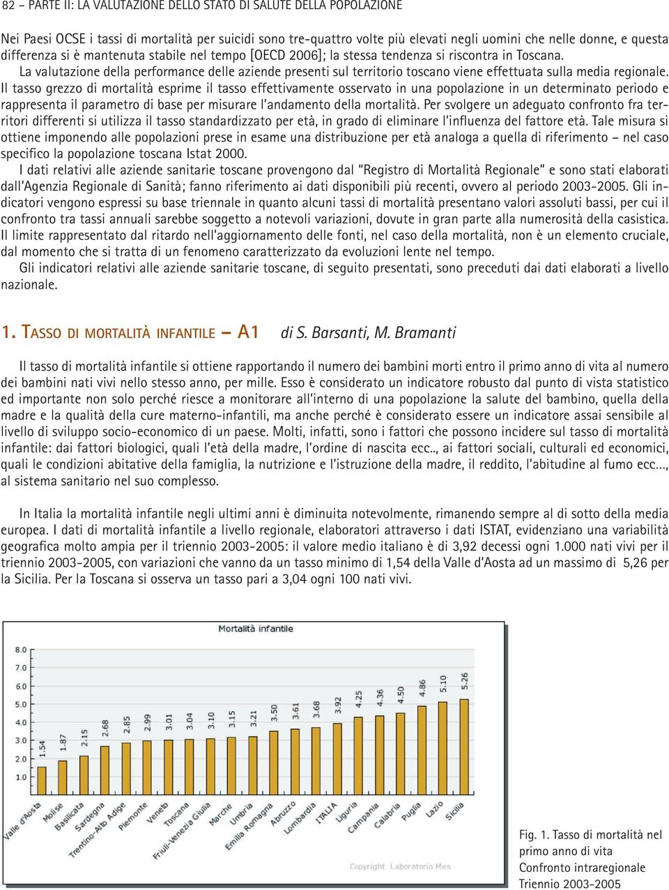 La valutazione della performance delle aziende presenti sul territorio toscano viene effettuata sulla media regionale.