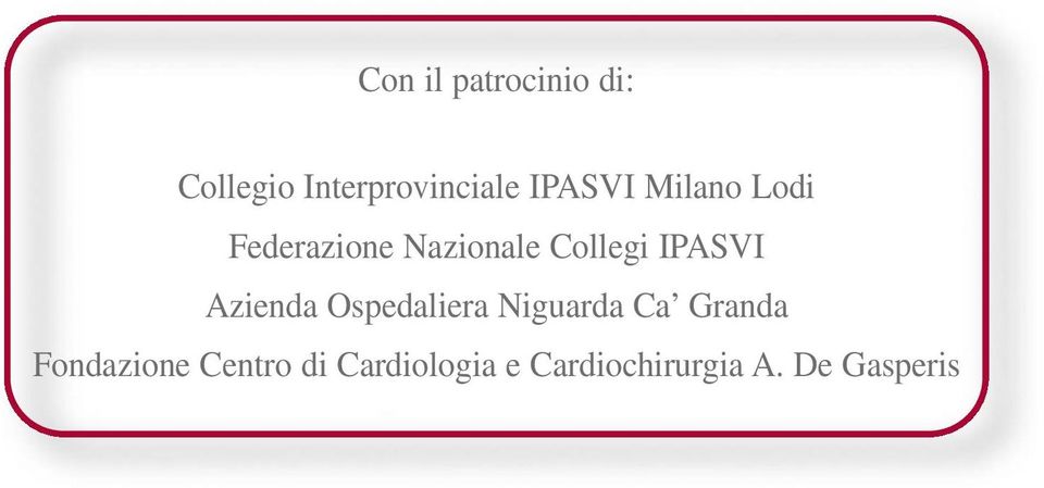 IPASVI Azienda Ospedaliera Niguarda Ca Granda