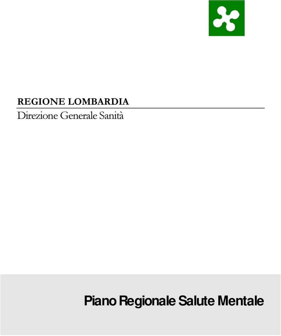 Sanità Piano