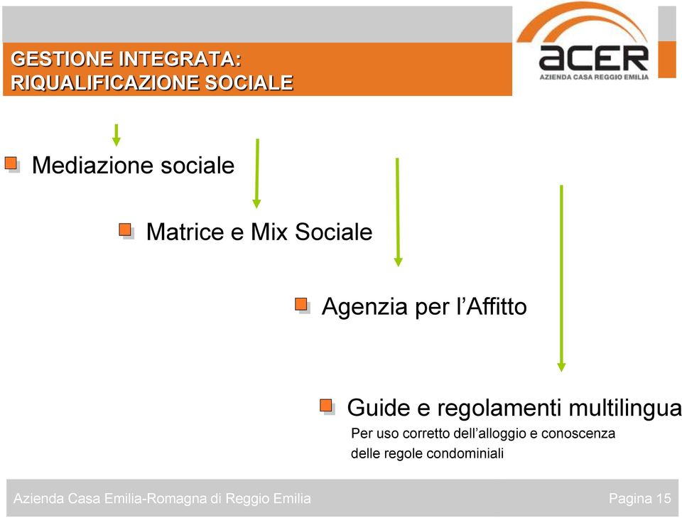 Affitto Guide e regolamenti multilingua Per uso