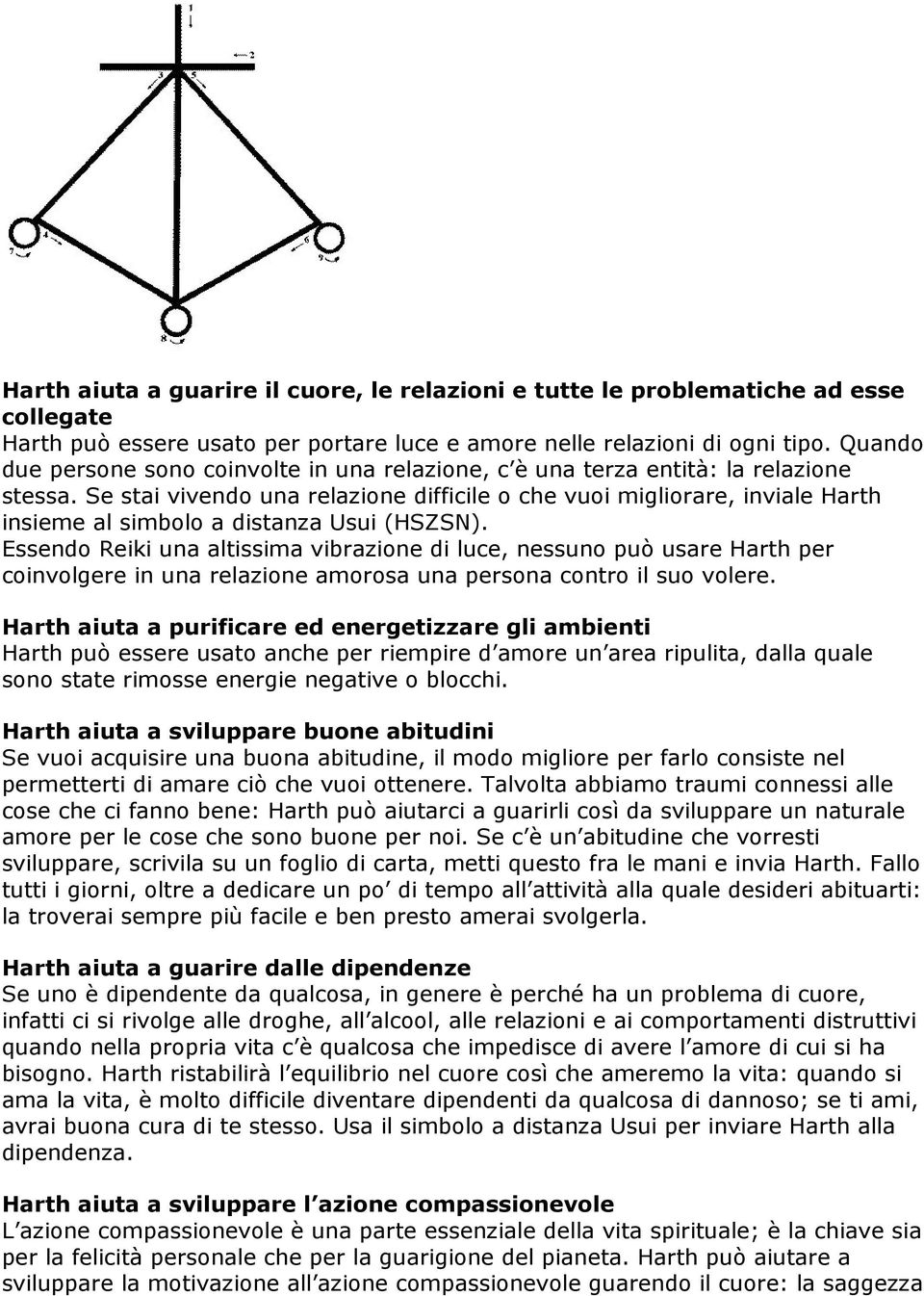 Se stai vivendo una relazione difficile o che vuoi migliorare, inviale Harth insieme al simbolo a distanza Usui (HSZSN).