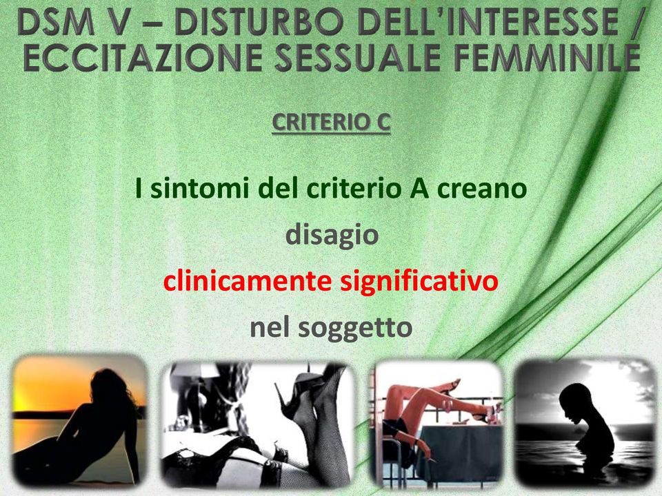 disagio clinicamente