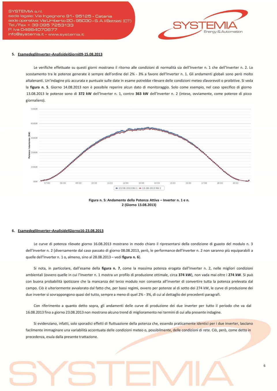 Un indagine più accurata e puntuale sulle date in esame potrebbe rilevare delle condizioni meteo sfavorevoli o proibitive. Si veda la figura n. 5. Giorno 14.08.