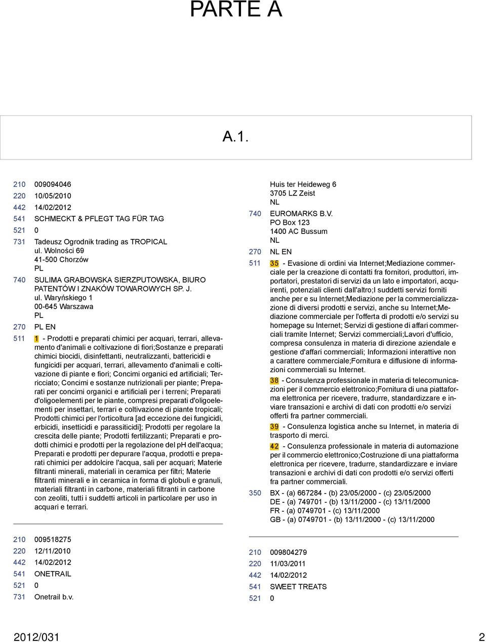 neutralizzanti, battericidi e fungicidi per acquari, terrari, allevamento d'animali e coltivazione di piante e fiori; Concimi organici ed artificiali; Terricciato; Concimi e sostanze nutrizionali per