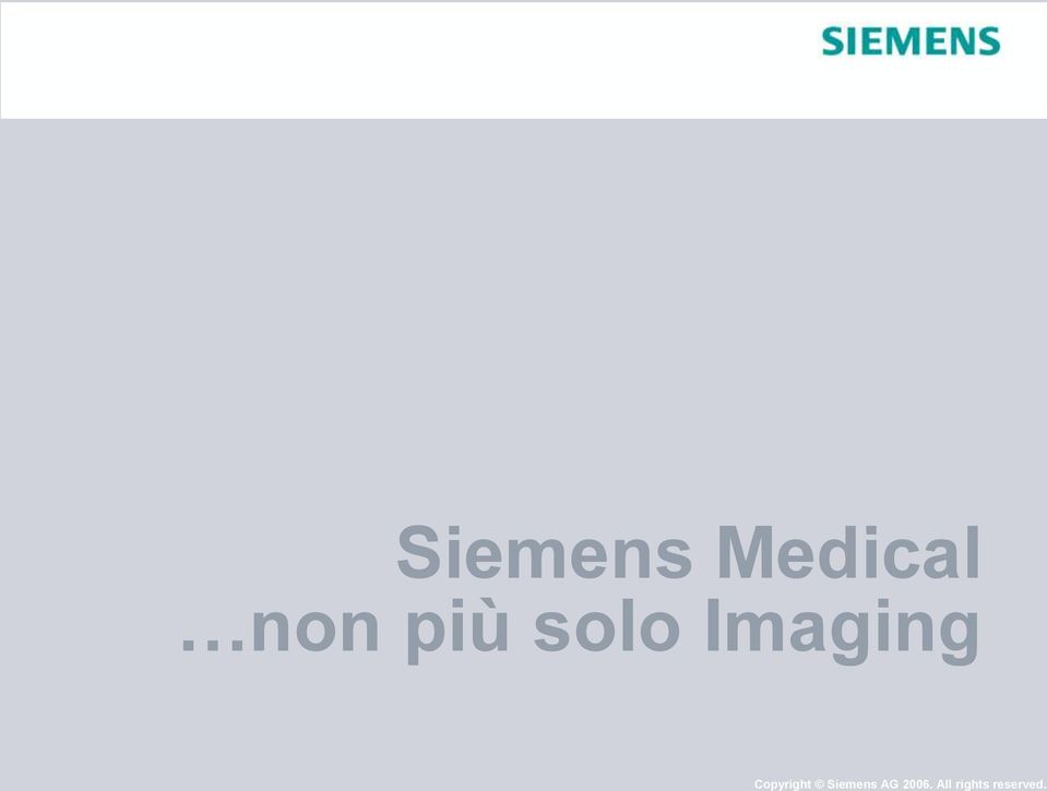 Copyright Siemens AG