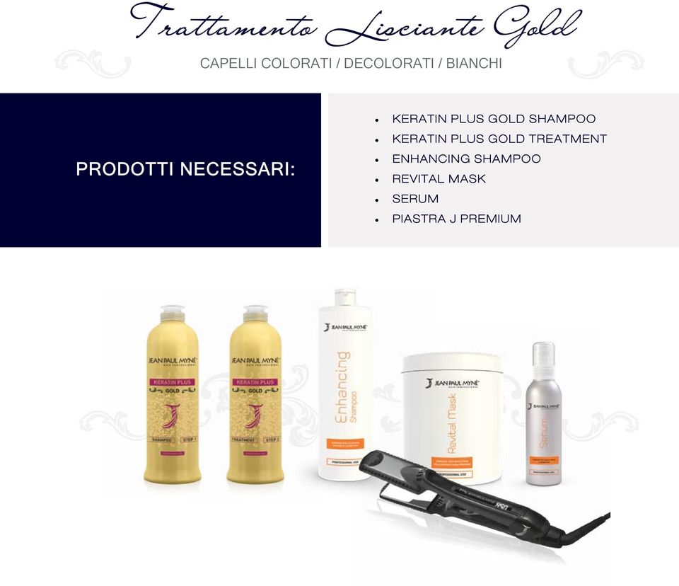 PLUS GOLD SHAMPOO KERATIN PLUS GOLD TREATMENT