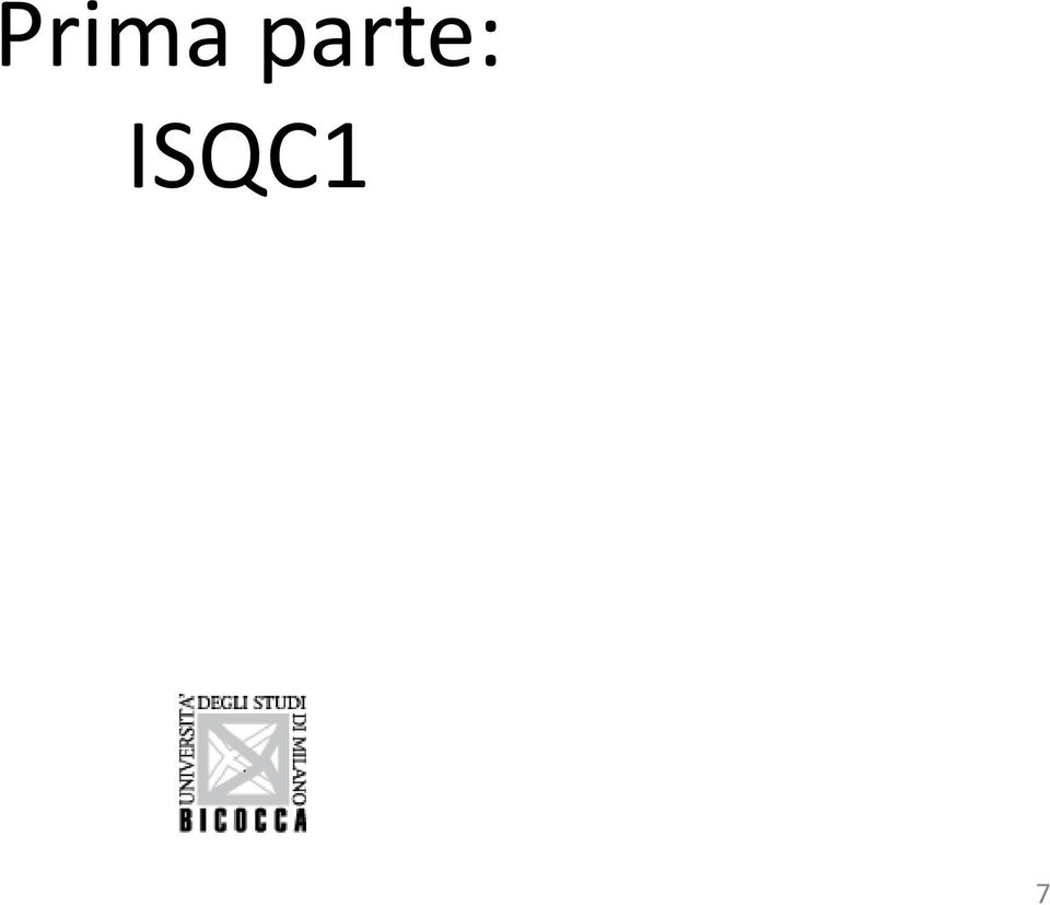 ISQC1 7