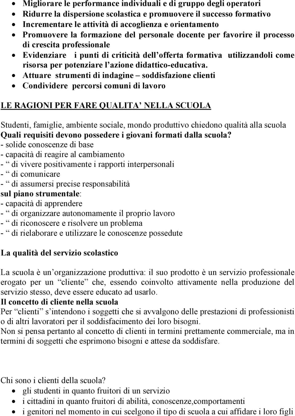 azione didattico-educativa.