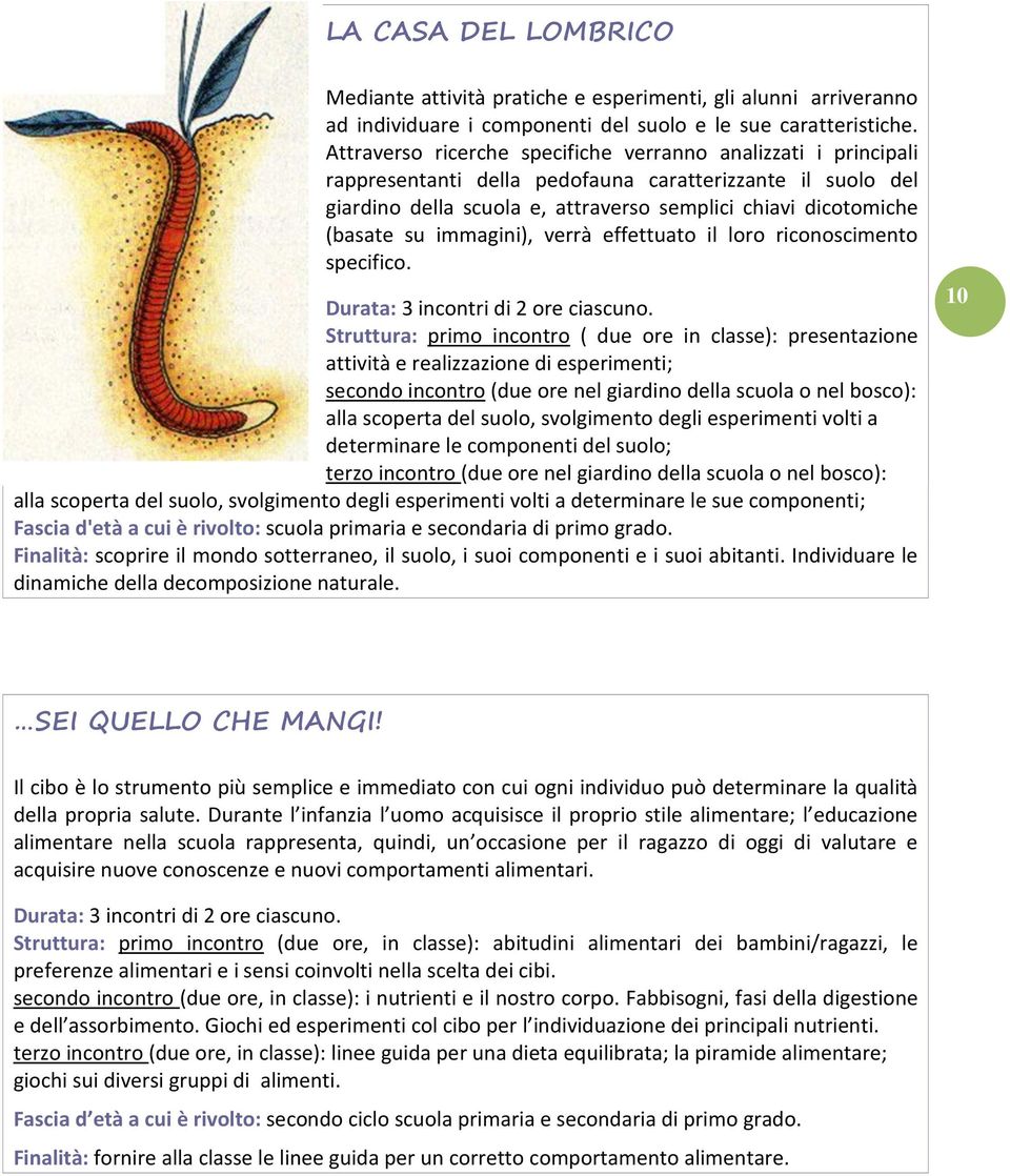 immagini), verrà effettuato il loro riconoscimento specifico.